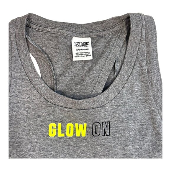 Pink Victoria's Secret Fly Away Tank Top, Small, Grey, EUC! - Picture 5 of 8